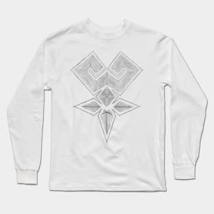 Kingdom Hearts - Mark of Mastery (sketchy, light) Long Sleeve T-Shirt
